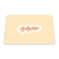 Bonamaison, Rectangle Pop Art Digital Printed Mouse Pad, Non-Slip Base, for Office and Home, Size: 22 x 18 cm