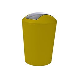 douceur d'intérieur, Poubelle Flic Flac (5.6 L) Vitamine Miel, Plastique