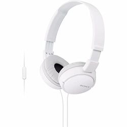 Sony MDR-ZX110AP - Cuffie on-ear con microfono, Bianco