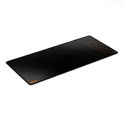 KROM KNOUT XL Gaming Mouse Mat for Computer Mice, Dimensions: 900 x 350 x 3 mm, Smooth and Soft Surface, Rubber Base, Black