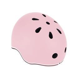 Globber Unisex ungdom Jr Go-up-hjälm pastell rosa XXS/Xs 45–51 cm hörlurar, pastellrosa