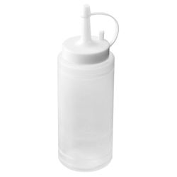 Zenker Biberon Decore pratos 200 ml, polietileno, polipropileno, cor branca e transparente, 1 unidade.