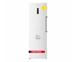 Corberó CCVH18524NFW Congélateur vertical | 274L | No Frost | Inverter | Display Porte | Lumière LED | Crisper XXL amovible | Pizza Box | Easy Open | Silver Trim | 39 dB | Blanc