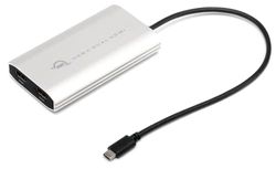 OWC Adaptador de pantalla USB-C dual HDMI 4K con DisplayLink, para Mac Apple Silicon M1 y M2 u otros Mac o PC con USB-C o Thunderbolt