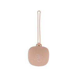 BEBE DOUCEUR, Boite à Sucette en Silicone Ø6 x H22 cm Fantasy Garden Rose
