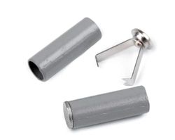 cyclingcolors 4X Terminale Fermacorda 5mm Abbigliamento Rotondi plastico Stop cordone Chiusura Regolabile Cordino Elastico Scarpe Zaini Tenda Campeggio, Bianco