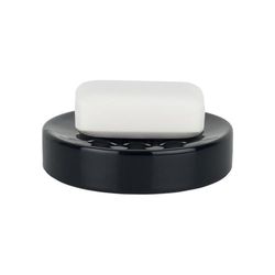 Spirella Tub tvålskål i lergods, svart