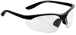 Eagle Half Moon Óculos de proteção de trabalho com lentes de policarbonato, graduados de 2 dioptrias bifocal