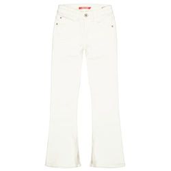 Vingino Britte Split Jeans voor meisjes, wit, denim, 3 Jaren