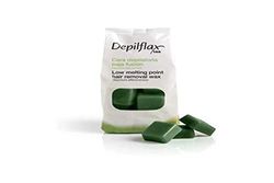 DEPILFLAX Cera DEPILATORIA Bassa Fusion Vegetal 3AB 1000G, Nero, Standard