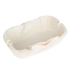KitchenCraft Forros de molde para pan, antiadherentes, para pasteles y panes, 20 x 9 cm, paquete de 40 forros, blanco