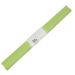 folia 820145 Crepe Paper 10 Rolls in White Green Each Roll Approx. 50 x 250 cm 32 g/m² Very Elastic and Thin Paper with an Uneven and Rough Surface