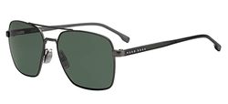 BOSS Occhiali da Sole Hugo 1045/S/IT Ruthenium/Green 58/17/145 uomo