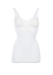 Medela Women's Comfort Top with Integrated Bra, White, L