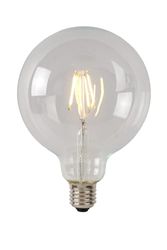 LUCIDE G125 Class A - Ampoule filament - Ø 12,5 cm - LED - E27-1x7W 2700K - Transparent