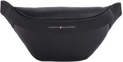 Tommy Hilfiger Sac Banane Homme Corp Élégant, Noir (Black), Taille Unique