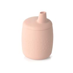 Jané Silicone Learning Cup, Anti-Spill, Easy Suction, Convertible into Cup, BPA Free, Antibacterial, Pink