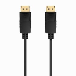 AISENS Câble DISPLAYPORT V1.2 CCS 4K@60Hz, DP/M-DP/M, noir, 1 m