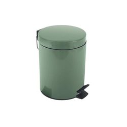 Spirella Poubelle à pédale Acier Sydney 5L Vert Basile