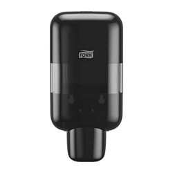 Tork Dispensador Mini para Jabón y Desinfectante Negro S5, Recambios de Espuma, Líquido, Gel y Loción, Línea Elevation, 565208