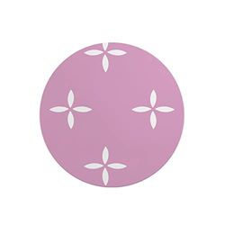 Questo Casa, Digitalt tryck runt musmatta, halkfri undersida för kontor och hem, diameter: 22 cm