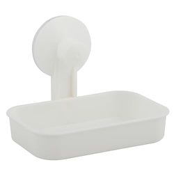 MSV Porte Savon à Fixer ABS Blanc Mat