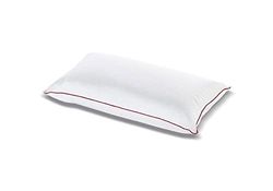 Cama express Oreiller en Fibre Double Housse | Hypoallergénique | Traitement Anti-acariens et antibactérien | Sensation Tactile Extra Douce | Dimensions : 70 cm