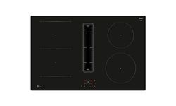 Neff V58NBS1L0 N 50, Induction hob with integrated ventilation system, 80 cm, surface mount without frame