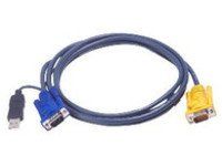 Microconnect PC99U018 Câble pour Clavier et Souris Bleu 1,8 m