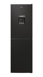 CANDY CCT3L517EWBK Low Frost 50/50 Fridge Freezer with Non Plumbed Water Dispenser- Black - E Rated