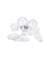 Riplast 5064103 - Sfera APRIBILE in POLISTIRENE Trasparente +?100mm RI.PLAST