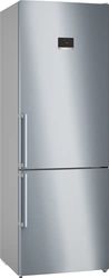 Bosch KGN497ICT, Série 4, Réfrigérateur combiné pose-libre, 440 L, 203 x 70 (H x L), Inox anti trace de doigts