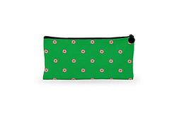 Bonamaison Digitally Printed Canvas Pencil Pouch with Zipper, Zipper Pencil Case for School, Canvas Pen Bag for Kids, Boys, Girls, 100% Cotton, Unisex, 1 Piece, 21x12 cm