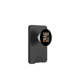 All I Want Is To Drink Beer And Pet My Pit Bull Dog Lover PopSockets PopWallet per MagSafe