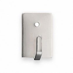 VoltShine Strong and Durable Stainless Steel Adhesive Hanger; Ideal for Hanging Light Objects in Small Spaces.