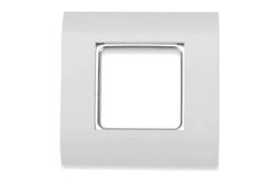 DIGITUS Aansluitdoos voor Keystone-module - Frame 80 x 80 mm - Franse lay-out - Wit