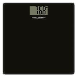 ProfiCare, Pèse-personne électronique avec écran LCD, Plage de mesure de 5 à 180 kg, PC-PW3122, Noir