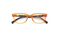 CHARRO El Reading Glasses, Arancione-Tartaruga, 50mm Unisex