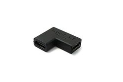 System-S Adattatore USB 3.1 tipo C femmina a femmina cavo angolare nero