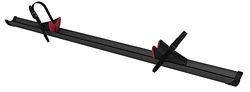 Fiamma Rail Premium XL in Nero Profondo con Blocchi Antiscivolo per Trasporto Bici