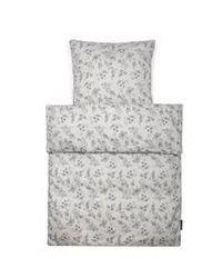 SMALLSTUFF - Biancheria da Letto Junior - Giardino Fiore Grigio