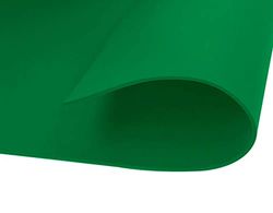 INNSPIRO Gomma EVA verde lamelle 20 x 30 cm x 1 mm. 20u. Materiale ampiamente utilizzato per artigianato e decorazione