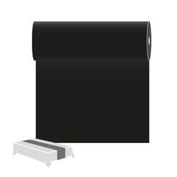 García de Pou 802.01 Chemin-tafel, 55 g/m2, 0,3 x 12 m, zwart
