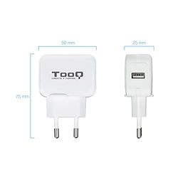 Cargador de Pared USB 5V 2.4A, Compacto y eficiente, Ideal para Cargar Dispositivos móviles y Gadgets electrónicos.