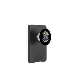 Bandana de agua con diseño de hipopótamo gruñón PopSockets PopWallet para MagSafe