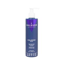 Valquer Hydrating and Repairing Hyaluronic Acid Mask. Zero% Hair Treatment with Panthenol, Keratin, and Aloe Vera. Revitalizes and Protects Damaged and Dry Hair. All hair types. 275 ml.