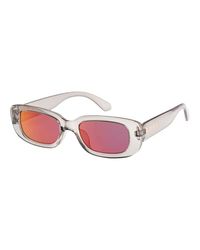 Roxy Vera zonnebril voor meisjes, Smoke/Ml Roze, onesize