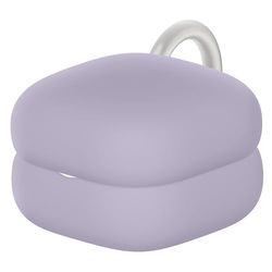 Sony Housse de boitier LinkBuds Fit - Anneau Facile à Clipser, personnalisez Vos écouteurs, Uniquement pour LinkBuds Fit - Violet cendré
