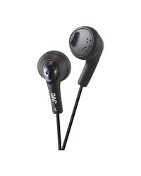 JVC Gumy HA-F160 - Auriculares In Ear con Cable de 1 metro para Android, iPhone, Ordenadores, Portátiles, Consolas y más (Imán de Neodimio, Jack de 3,5 mm, 15 Hz - 20 KHz), Color Negro