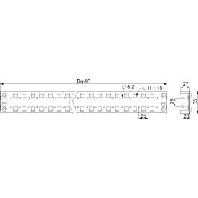 Schneider Electric NSYSUCR6530 Traviesas Universales Spacial SF/SM, 65 mm